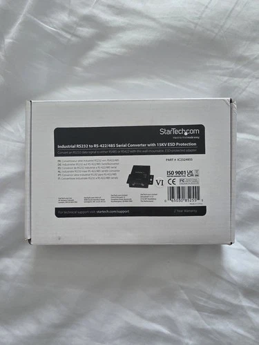 StarTech Industrial RS232 to RS422/485 Serial Port Converter - Brand New