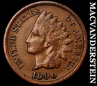 1890 Indian Head Cent- Very Fine++ Better Date No Reserve #i9287