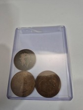 Lot of 3 Great Britain Pennies 1919 1922 1967 D7