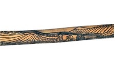 Vintage Hand Tooled Leather Belt Soaring Eagle America Patriotic