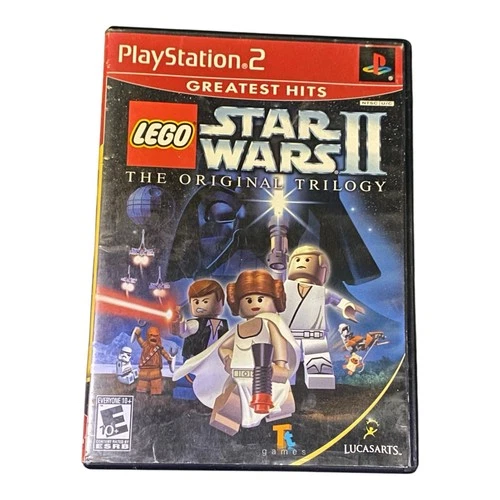 Lego Star Wars II The Original Trilogy Game PS2 Playstation - CIB - Polished