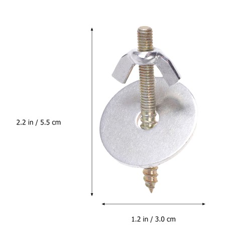 10 Pcs Stand Pole Fitting Screw Retaining for Bird Nesting Lock - Picture 7 of 12