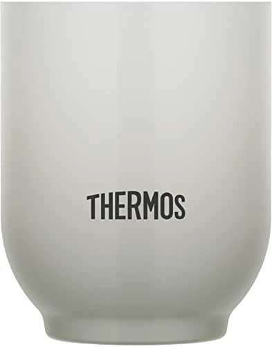 Thermos JDT-240 LGY чашка с вакуумной изоляцией из нержавеющей стали 240 мл светло-серая Япония - Изображение 2 из 4