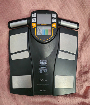Tanita FitScan Segmental Body Composition Monitor Weight Scale BC-545F - TESTED