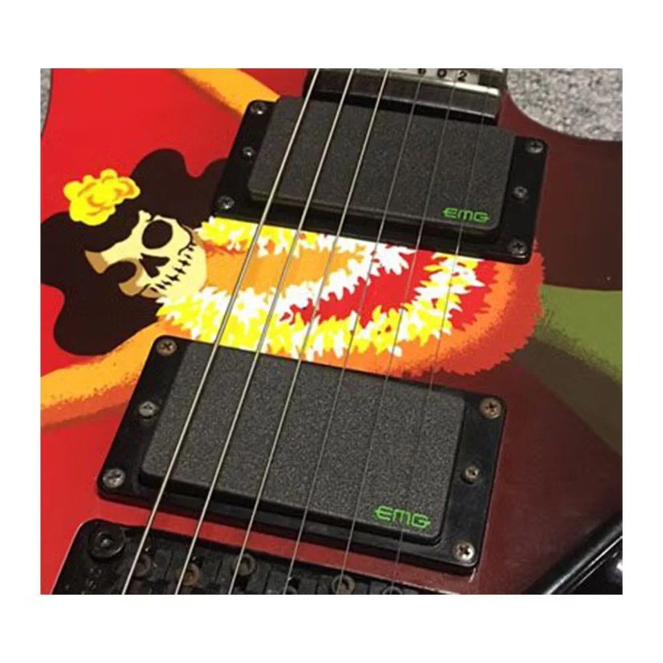 EMG KH-BB Kirk Hammett Bone Breaker Active Humbucker Pickup Set, Black- EMG-KHBB - image 3 of 4