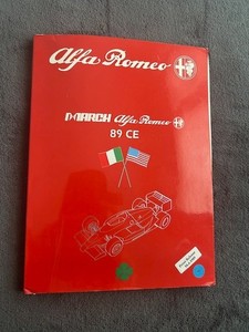1989 Alfa Romeo USA Press Kit for Detroit Grand Prix