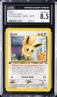 2001 POKEMON NEO DISCOVERY 1ST EDITION #38 EEVEE CGC 8.5