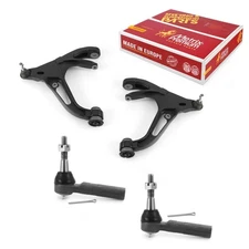 Front Lower Control Arm & Outer Tie Rod End Kit for 2002-2005 Dodge Ram 1500 4WD