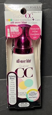 Phys. Form. Bonus SUPER CC ALL OVER BLUR CC CREAM Foundation/Eye Cream Lt/Md