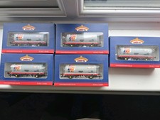 37-580A Bachman OO Gauge 45 Tonne TTA Tank Wagon Total Grey (Pre-Owned) x 5