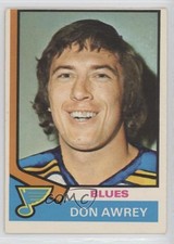 1974-75 O-Pee-Chee Don Awrey #80 t4m