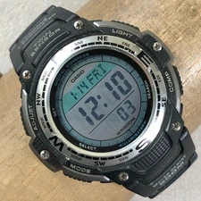 Casio Tin Sensor Men SGW-100 Multifunction Quartz Digital 46mm Watch 7 3/4"