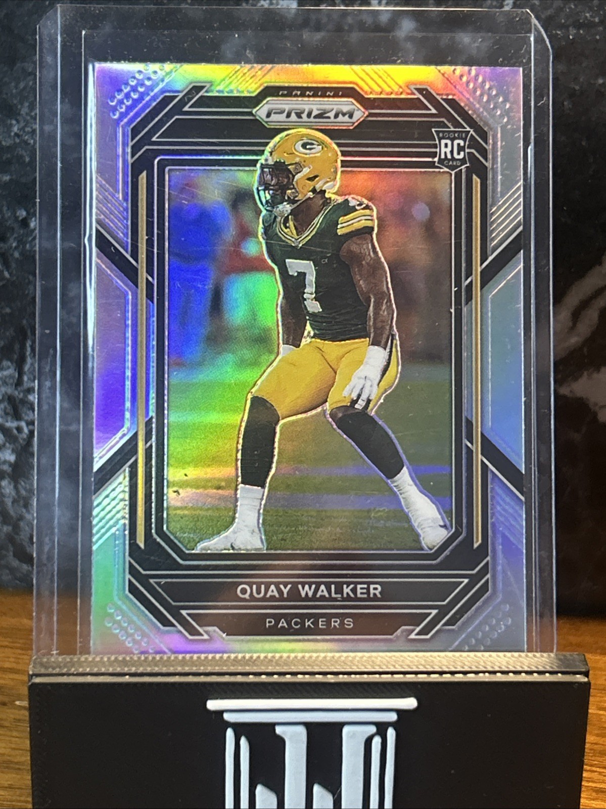 2022 Panini Prizm Quay Walker RC Silver Prizm Rookie Packers #373