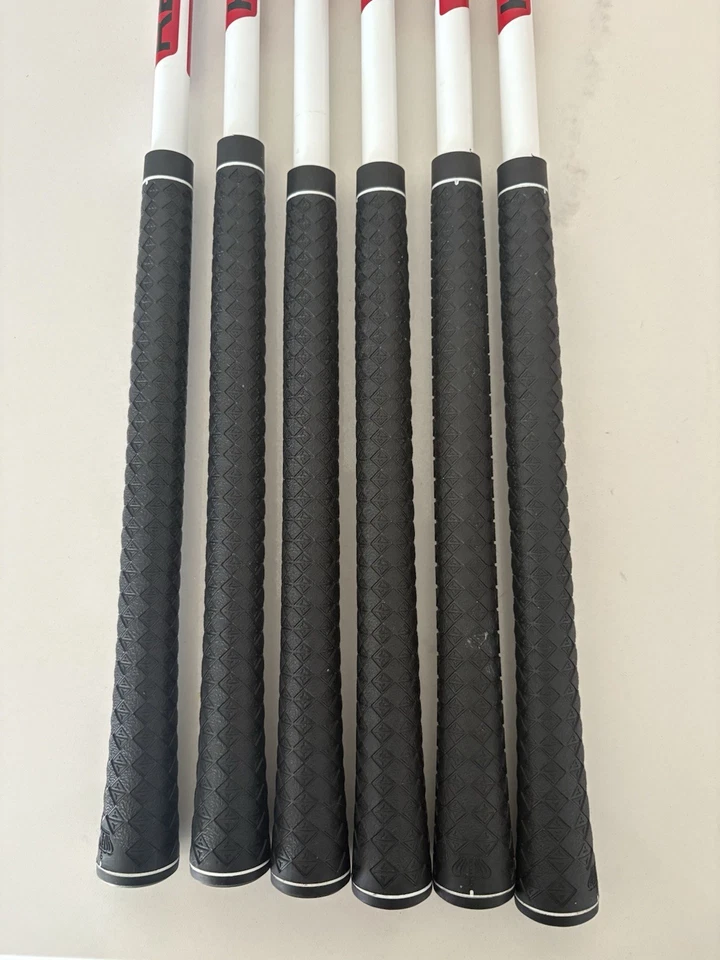 Varillas de hierro grafito KBS Max usadas Flex regular 5-PW tiradores listas para construir Foto 4 de 4