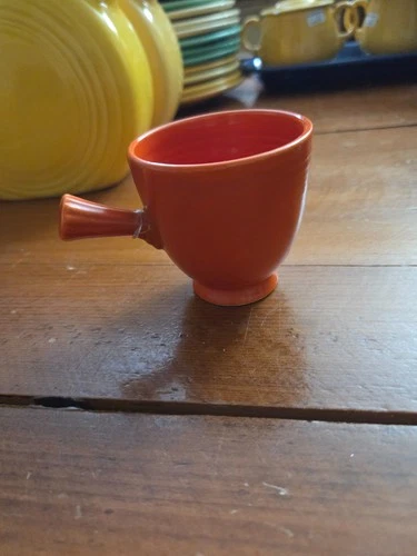 FIESTAWARE HLC  Demitasse Cup Only "radioactive" RED Vintage (OLDER)