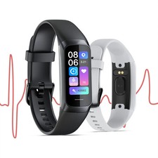 C60 Thermometer Step Heart Rate Blood Pressure Light And Thin 1.1-inch MOLED Dis