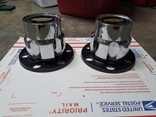 2 73-87 Chevy Truck 6 Lug Rear Tall Rally Wheel Center Cap K10 K5 Blazer Oem