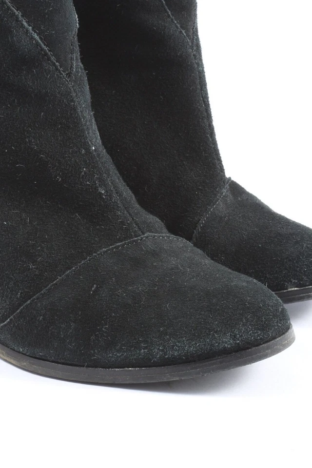 TOMS Botas con cremallera Mujeres Botines Talla EU 39 negro look casual - Imagen 3 de 4