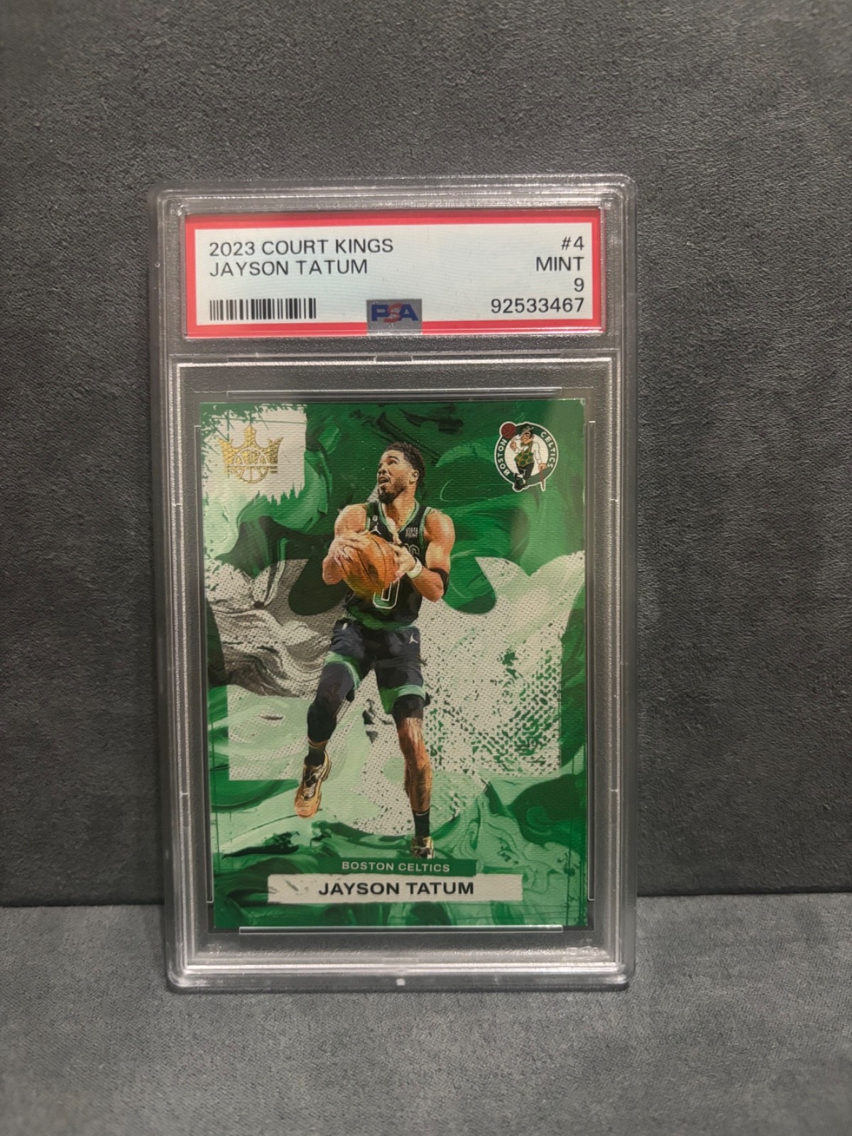 Jayson Tatum 2023 Panini Court Kings MINT PSA 9 Pop 2