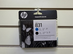 Genuine OEM Brand New Unopened Box HP 831 Printhead CZ677A Cyan & Black Jan 2024