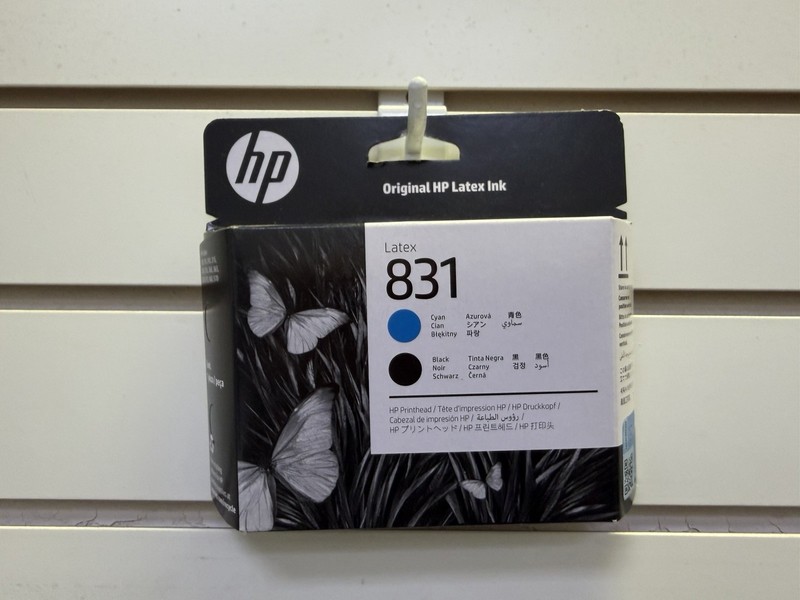 Genuine OEM Brand New Unopened Box HP 831 Printhead CZ677A Cyan & Black Jan 2024
