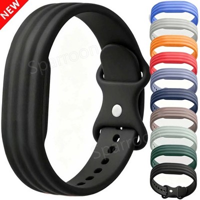 Silikon Sport verstellbare Schlaufe Armband für Google Fitbit Air Band Ersatz