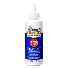 Adhesive for Loose Threads, Thread Repair, Frayed Edge Fixer, 4 fl oz, Aleene's