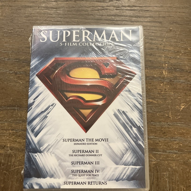 Superman: 5 Film Collection (DVD 2013, 5-Disc Set  NEW 