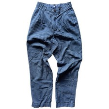 Polo Sport Ralph Lauren Vintage 90s Pleated Pants Size 6 Blue 100 Cotton Rare
