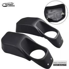 For Jeep Wrangler JK 13-17 Pair Front Bumper Fog Lamp Light Cover Bezel Trim US