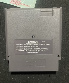 Galaga: Demons of Death (Nintendo NES, 1988) Game and Manual Only