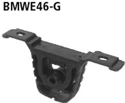 Bastuck Acciaio Sistema di scarico sportivo da Kat BMW 3er E46 Compact 320d 2x76 - Immagine 4 di 4