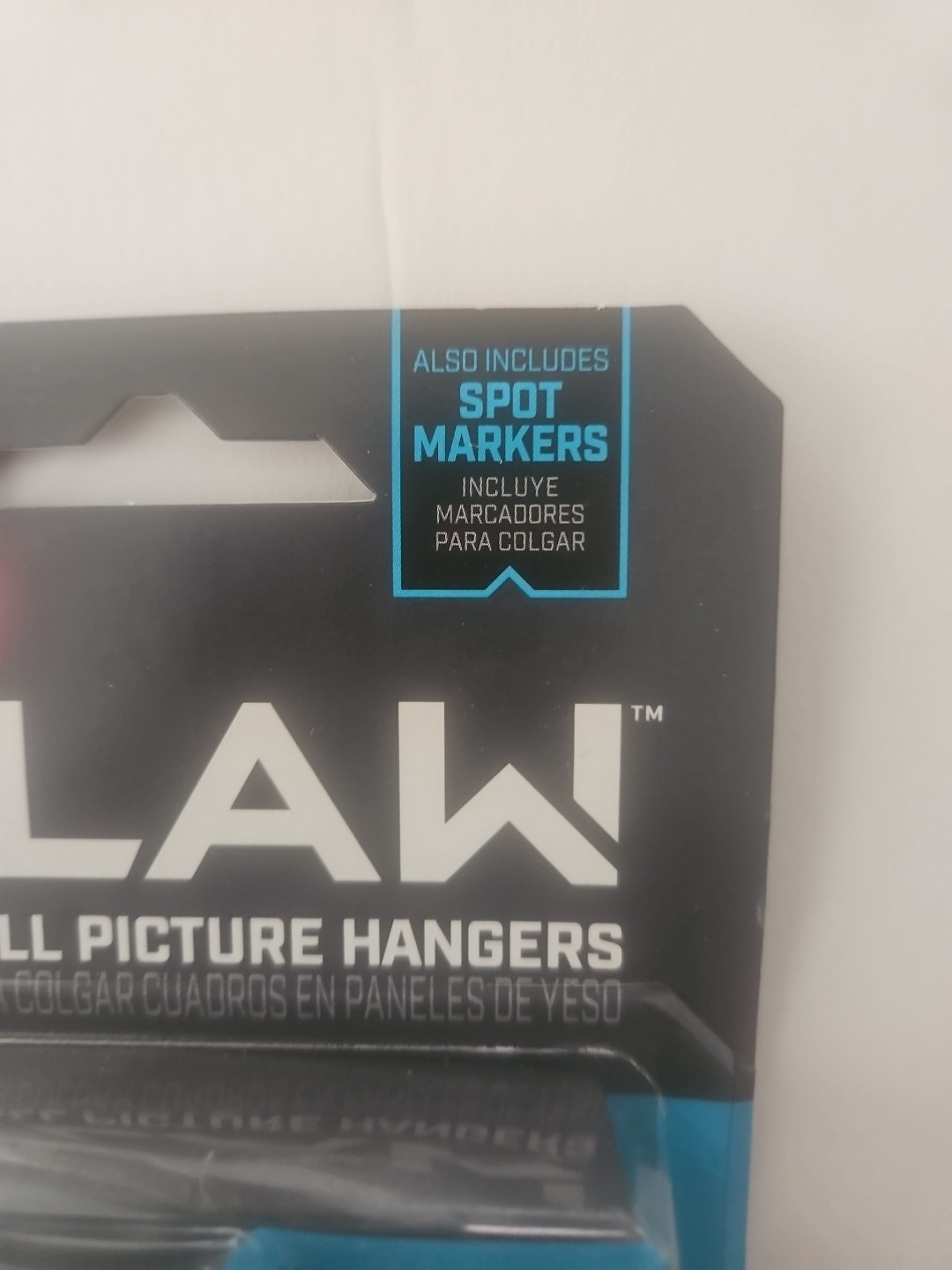 3M Claw Drywall Picture Hanger Temporary Spot Marker, Holds 15 Lb 1 Pack Of 5.