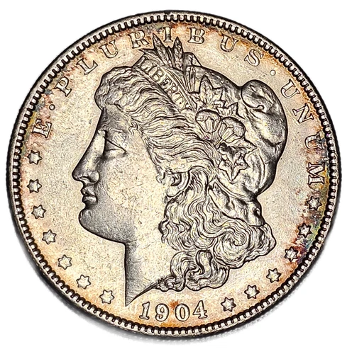 1904 $1 Morgan Silver Dollar-MS-Free USA Shipping