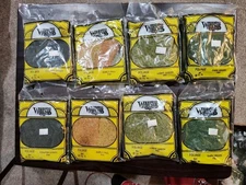 8  Woodland Scenics Assorted Packs . New. Never Opened. 