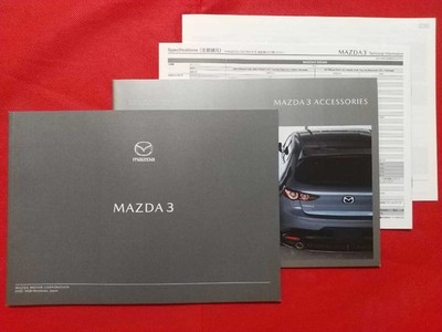 0520 Mazda 3 Hatchback/Sedan Catalog May 2019 Bp5P/Bpfp/Bp8P Fastback/Sedan