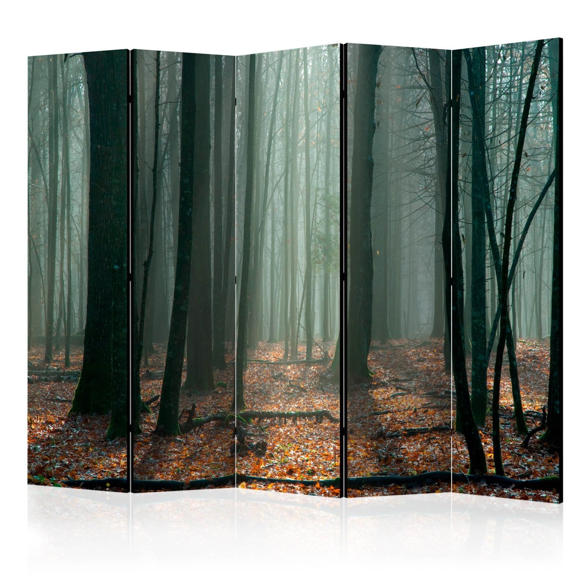 Paravent 5 volets Witches Forest 172x225cm pour créer un coin bureau au salon