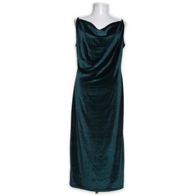 Shein, Abendkleid, Größe: 44, Grün, Elasthan/Polyester, Samt, Damen #EtT