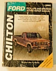 Ford Pick-ups and Bronco 1976-86 Chilton Repair Manual #26602