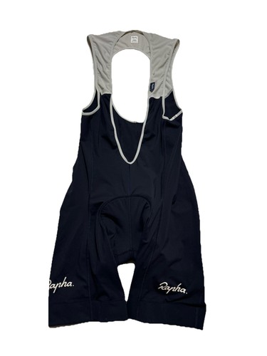 Rapha Classic Trägerhose Herren Large Radsport leicht dunkelblau weiß