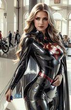 4x6  Color Photo Print Women Famous Fan Art ai Fantasy superhero cosplay zz76