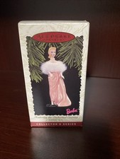 1996 Hallmark Keepsake Enchanted Evening Barbie Series 3 Christmas Ornament