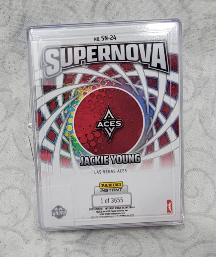 2025 WNBA INSTANT SUPERNOVA SET - 24 Card Sealed Set - Image 2 of 3