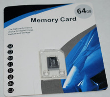 New/Sealed Memory Micro SD Card with 64GB OF-C1 