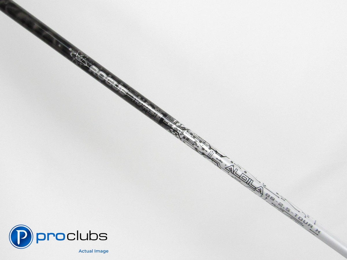 New! Aldila Rogue Black 110 MSI 80 Tour X-Flex Driver Shaft .335