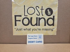 Vintage Georgetown University Main Campus Libraries Debit Card *SEE PICS 