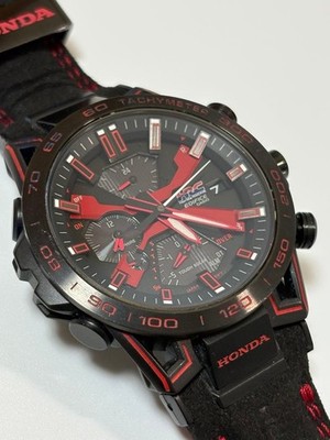 Casio Edifice EQB-2000HR-1AJR Honda Racing HRC Chronograph Solar Bluetooth Used
