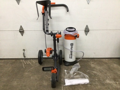 #ad Husqvarna Construction Kv 7 Four Gallon Pressurized Water Tank And Cutting Cart $950.00