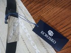 Sz 36 Ecrosko Genuine Leather Black Men’s Belt — photo 2