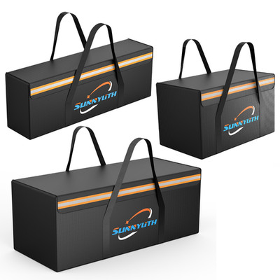 Waterproof Fire Resistant Battery Bag for E-Bike RV Marine 12V 100Ah 200Ah Case